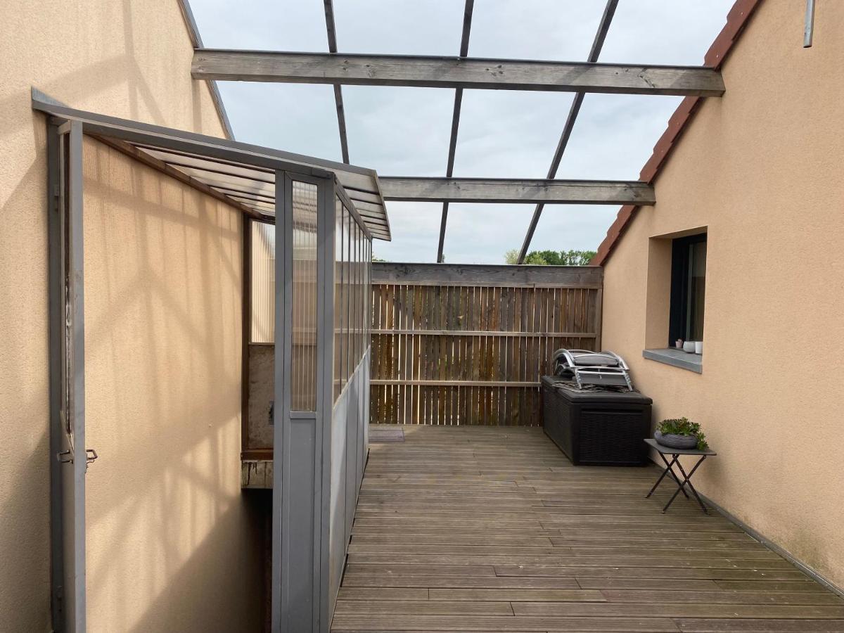 Апартаменти Loft Avec Terrasse Pour 4 Pers A 3Km Du Circuit Avec Garage Au Calme Ле-Ман Екстер'єр фото